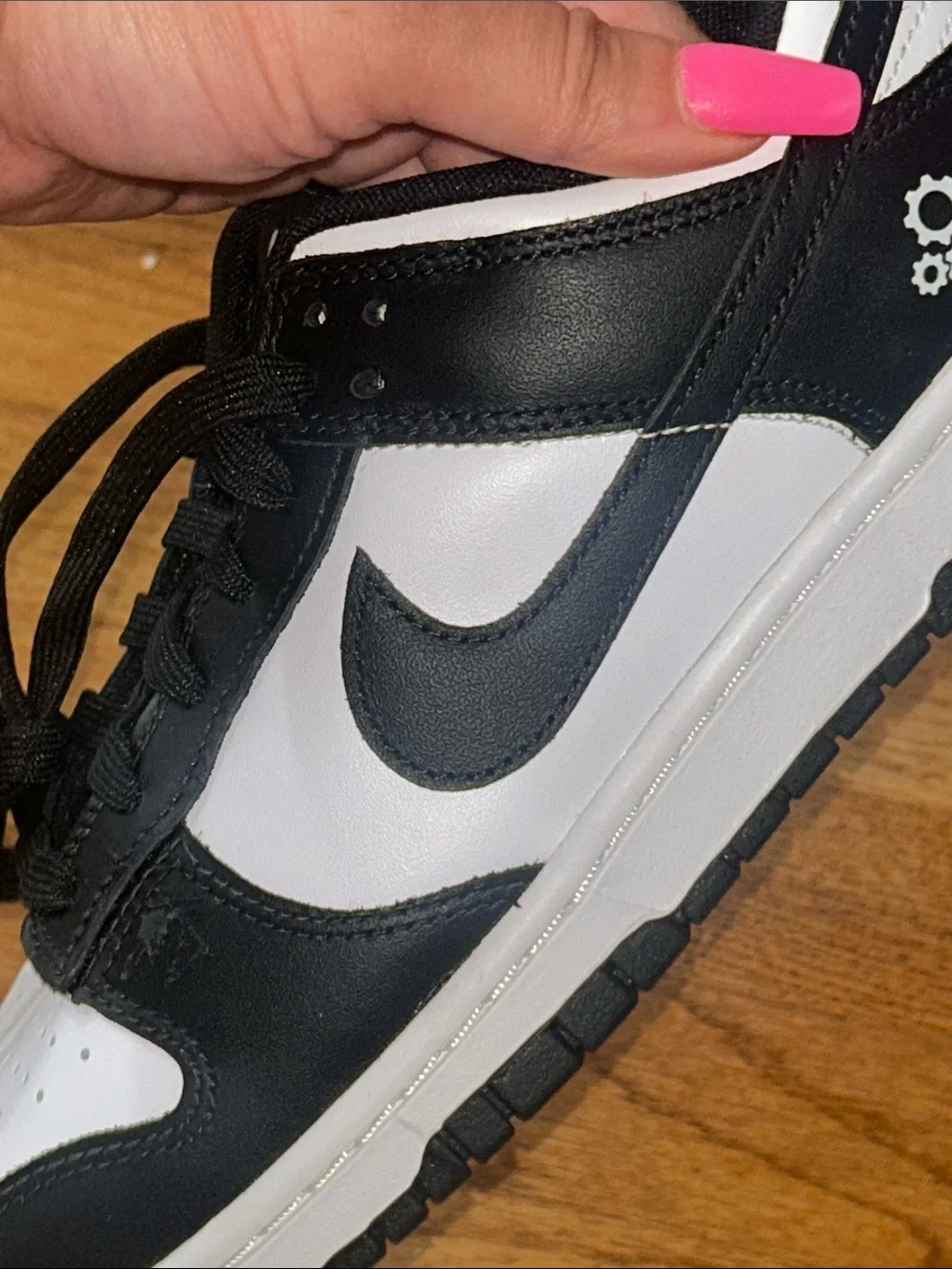 NIKE Unisex Dunk Low Retro DD1391-100 Panda Sneaker Shoes Black White Men's 8.5
